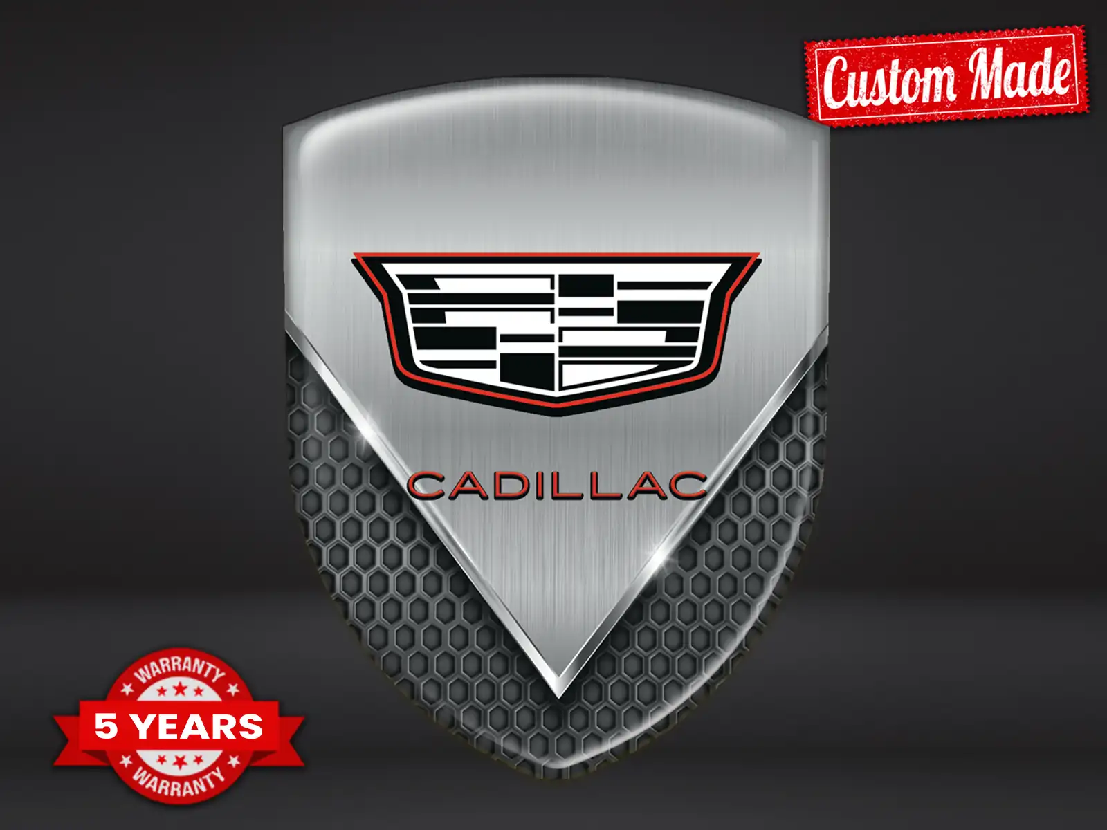 Cadillac Vitre Arrière Auto Robuste Design Minimaliste ST